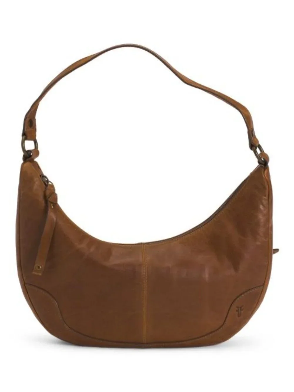 FRYE Leather Melissa Cresent Hobo
